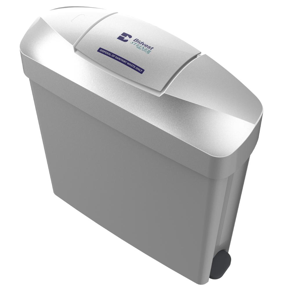 She Bin Pedal Intima Silver (side)