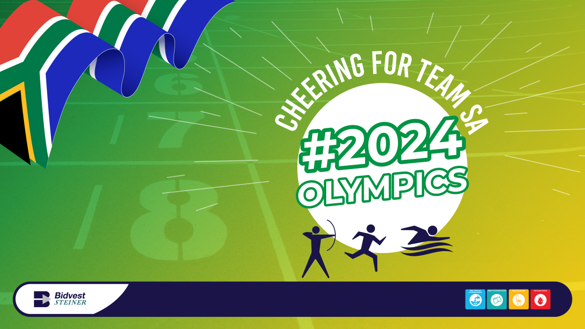 Bidvest sponsors Team South Africa at the 2024 Paris Olympics